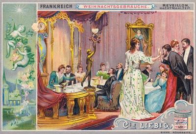 1893 Liebig Weihnachtsgebräuche (Chrismas Customs in Different Countries) (German text) (F356, S386) #NNO France Front