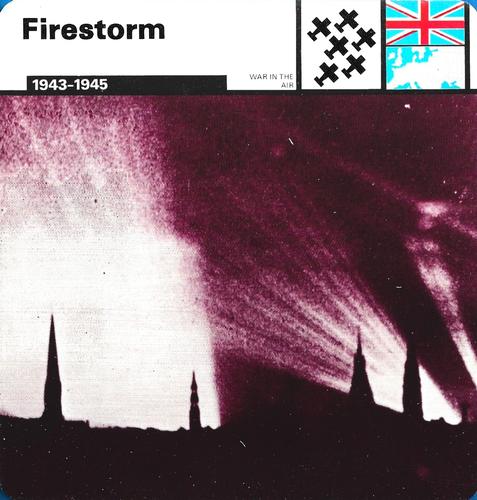 1977 Edito-Service World War II - Deck 83 #13-036-83-03 Firestorm Front