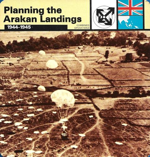 1977 Edito-Service World War II - Deck 85 #13-036-85-12 Planning the Arakan Landings Front
