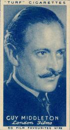 1948 Turf Film Favourites #39 Guy Middleton Front
