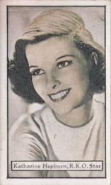 1933 Carreras Film Stars (Standard) #39 Katharine Hepburn Front