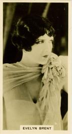 1929 Carreras Paramount Stars #2 Evelyn Brent Front