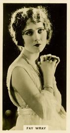 1929 Carreras Paramount Stars #3 Fay Wray Front