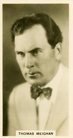 1929 Carreras Paramount Stars #9 Thomas Meighan Front
