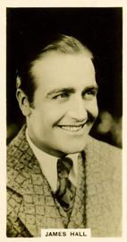 1929 Carreras Paramount Stars #13 James Hall Front