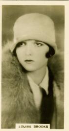 1929 Carreras Paramount Stars #21 Louise Brooks Front