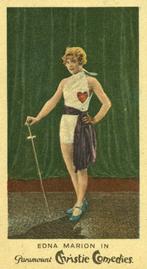 1928 Carreras Christie Comedy Girls #3 Edna Marion Front