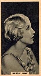 1930 Godfrey Phillips Cinema Stars (B&W) #20 Bessie Love Front