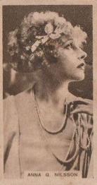 1930 Abdulla Cinema Stars (Brown) #1 Anna Q. Nilsson Front