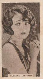 1930 Abdulla Cinema Stars (Brown) #14 Corinne Griffith Front