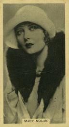 1933 Godfrey Phillips Cinema Stars #22 Mary Nolan Front