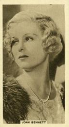 1933 Abdulla Cinema Stars (Brown Tone) #6 Joan Bennett Front