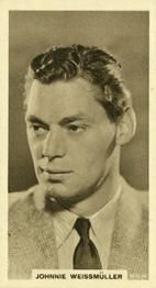 1933 Abdulla Cinema Stars (Brown Tone) #14 Johnny Weissmuller Front