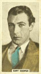 1934 Abdulla Cinema Stars (Hand Colored) #1 Gary Cooper Front