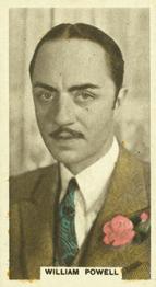 1934 Abdulla Cinema Stars (Hand Colored) #6 William Powell Front