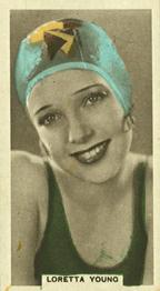 1934 Abdulla Cinema Stars (Hand Colored) #7 Loretta Young Front
