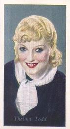 1934 Abdulla Film Favorites #41 Thelma Todd Front