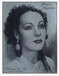 1934 Player's Film Stars (Large) #11 Dolores Del Rio Front