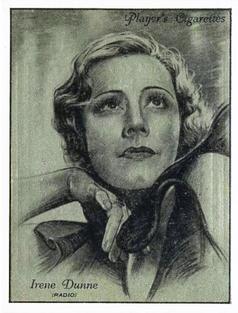 1934 Player's Film Stars (Large) #13 Irene Dunne Front