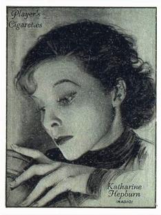 1934 Player's Film Stars (Large) #16 Katharine Hepburn Front