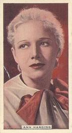 1935 Abdulla Stage and Cinema Beauties #38 Ann Harding Front