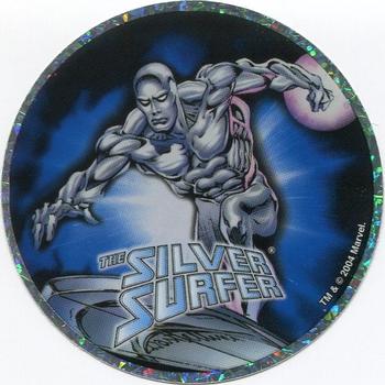 2004 Sandylion Marvel Stickers #6 Silver Surfer Front