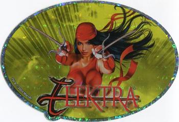 2004 Sandylion Marvel Stickers #8 Elektra Front