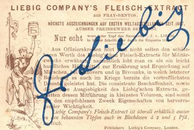1892 Liebig (Natural Resources II) (German text) (F354, S350) #NNO Elephant Back