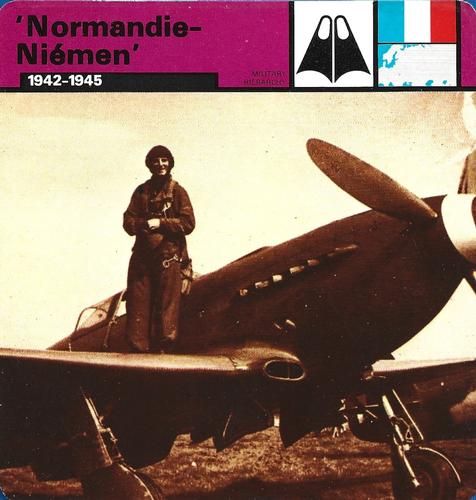 1977 Edito-Service World War II - Deck 113 #13-036-113-06 'Normandie-Niemen' Front