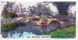 1926 Cavanders Camera Studies (Small) #45 The Broken Bridge Front