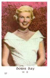 1950-59 Dutch Gum Set 7 #57 Doris Day Front