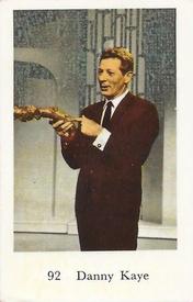 1965 Dutch Gum Set 6 #92 Danny Kaye Front