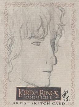 2008 Topps Lord of the Rings Masterpieces II - Sketches #NNO Megan Correnti Front