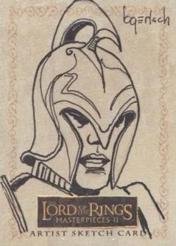2008 Topps Lord of the Rings Masterpieces II - Sketches #NNO Bruce Gerlach Front