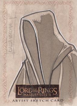 2008 Topps Lord of the Rings Masterpieces II - Sketches #NNO Christian Dalla Vecchia Front
