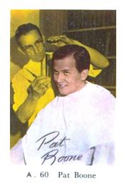 1959 Dutch Gum A Series (A Sans Serif) #A60 Pat Boone Front