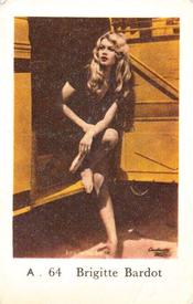 1959 Dutch Gum A Series (A Sans Serif) #A64 Brigitte Bardot Front