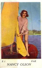 1955 Dutch Gum X Set #X1 Nancy Olson Front