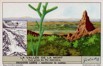 1940 Liebig La Valle de la Mort (Death Valley)(French Text)(F1421, S1424) #1 Vue prise du Pic Zabriskie Front