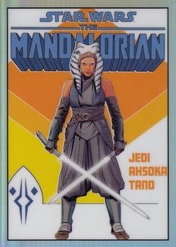 2022 Topps Chrome Star Wars The Mandalorian Beskar Edition - Chrome Comic Covers #CC-4 Ahsoka Tano Front