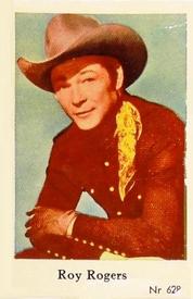1956 Dutch Gum Series Nr (High Numbers) #628 Roy Rogers Front