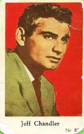1956 Dutch Gum Series Nr (High Numbers) #850 Jeff Chandler Front