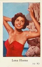 1956 Dutch Gum Series Nr (High Numbers) #901 Lena Horne Front