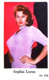 1956 Dutch Gum Series Nr (High Numbers) #945 Sophia Loren Front
