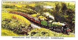 1996 Card Collectors Society 1937 Churchman's Wonderful Railway Travel (reprint) #3 Ravenglass and Eskdale Railway, Cumberland Front