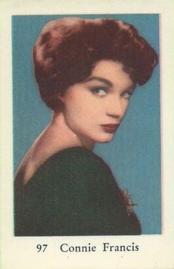 1961 Dutch Numbered Set 3 #97 Connie Francis Front