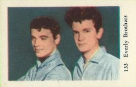 1961 Dutch Numbered Set 3 #133 Everly Brothers Front
