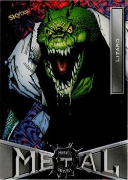 2021 SkyBox Metal Universe Marvel Spider-Man - Grandiose #44 Lizard Front