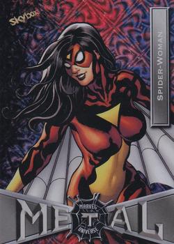 2021 SkyBox Metal Universe Marvel Spider-Man - Grandiose #87 Spider-Woman Front