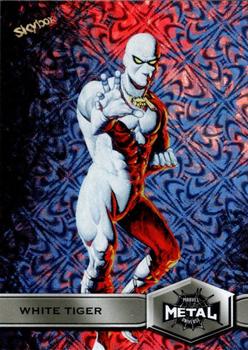 2021 SkyBox Metal Universe Marvel Spider-Man - Grandiose #197 White Tiger Front